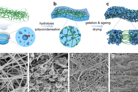 ?東華大學(xué)成艷華團隊合成高柔韌性和高絕熱性的纖維復(fù)合氣凝膠材料