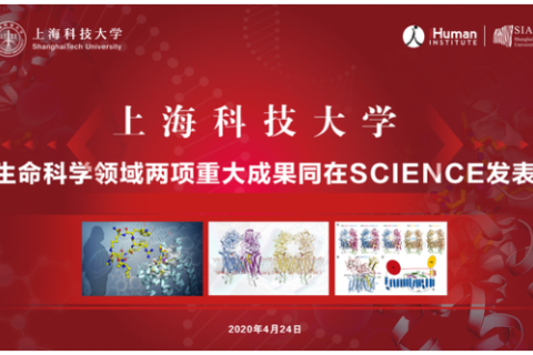 上海科技大學一天內連發(fā)兩篇Science