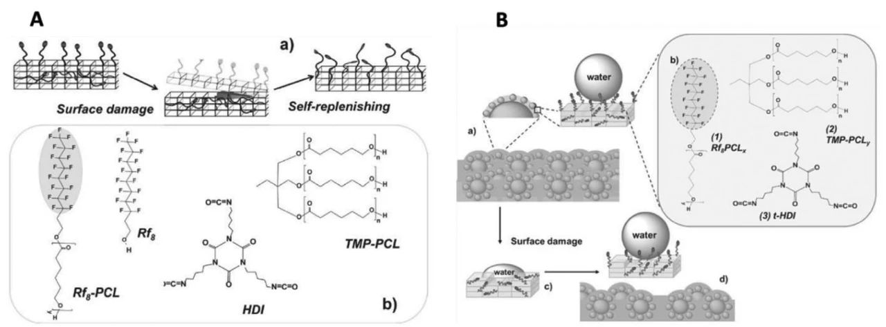 自修復(fù)防污材料的最新研究進(jìn)展