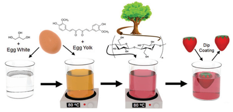香蕉、草莓易腐怎么辦？噴點雞蛋/纖維素納米復合涂層：保鮮、抗菌、成本又低！