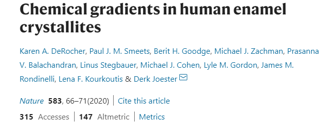 《Nature》：牙齒不好的原因找到了！