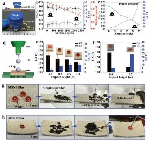 清華大學鄭泉水院士團隊《AFM》：耐磨損、耐沖擊、自清潔的超疏水/超疏油微納復合材料