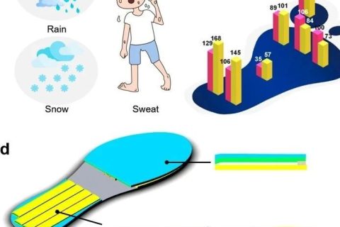 這只“鞋墊”不簡單，登上《ACS Nano》！三校聯(lián)合開發(fā)出不怕潮濕、可發(fā)電的智能鞋墊