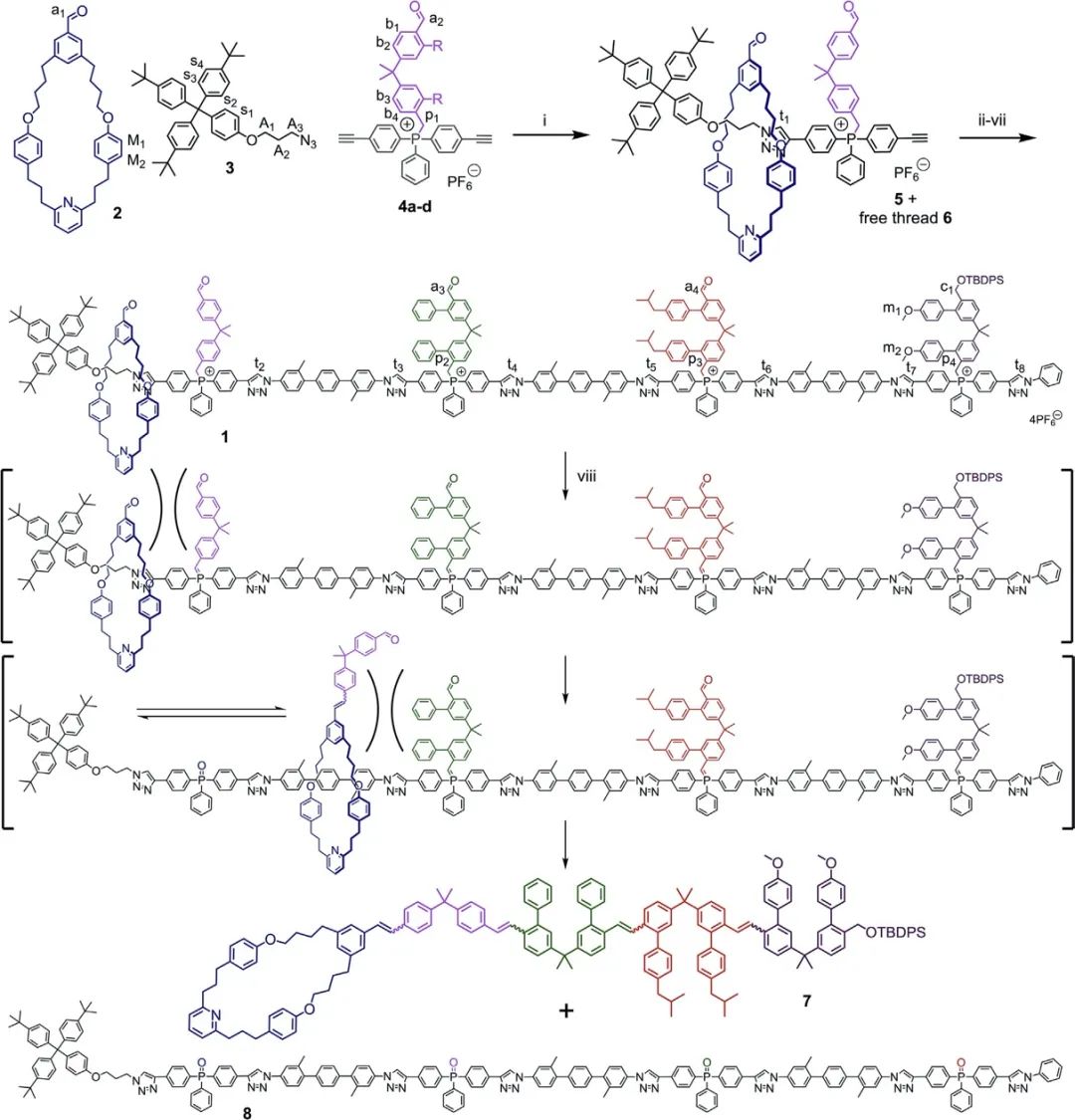 英國曼徹斯特大學(xué)Leigh院士《Chem》：分子機(jī)器精準(zhǔn)“生產(chǎn)”單序列低聚物